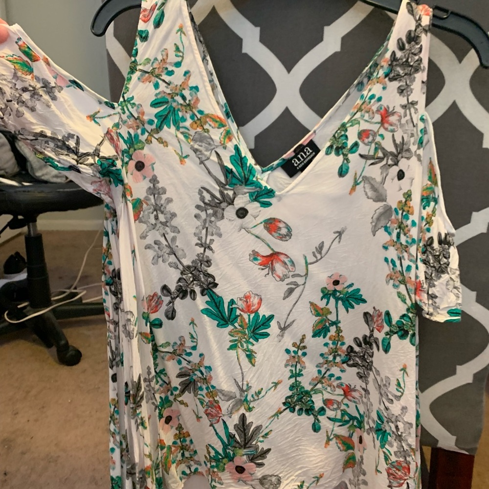 Ana cold shoulder blouse